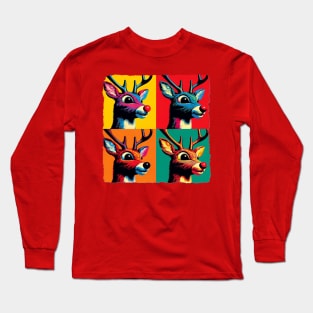 Rudolf Radiance: Pop Art's Brightest Star Long Sleeve T-Shirt